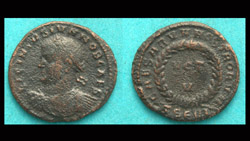 Licinius II, Thessalonica, Five Year Votive Issue